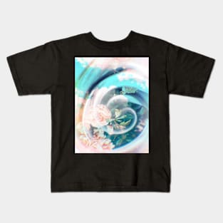 Spiral of Flowers Kids T-Shirt